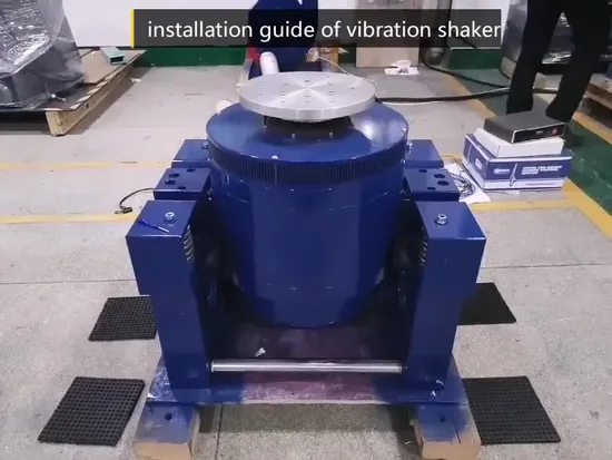 High Frequency Lab Electrodynamic Vibrator Shaker Table / Vibration Table Price